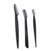 Beavorty 3pcs Sturdy Eyebrow Razor Kit Portable Trimmer Cover Makeup Tool for Ladies Easy to Clean view 1