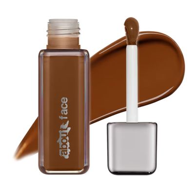 about-face THE PERFORMER Skin-Focused Foundation D3Neutral  Medium Coverage, Long-Wear, Breathable & Buildable Base  Clean, Vegan, Hydrating Formula with Blue Agave & Chlorella  1.08oz
