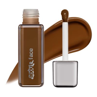 about-face THE PERFORMER Skin-Focused Foundation D3Olive  Medium Coverage, Long-Wear, Breathable & Buildable Base  Clean, Vegan, Hydrating Formula with Blue Agave & Chlorella  1.08oz