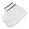 1Pair Paraffin Wax Foot Covers for Wax Therapy Reusable and Elastic Foot Wraps for Moisturizing Treatment for Home and Salon Use Simple Design view 1