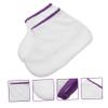 1Pair Paraffin Wax Foot Covers for Wax Therapy Reusable and Elastic Foot Wraps for Moisturizing Treatment for Home and Salon Use Simple Design view 4