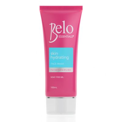 Belo Essentials Skin Hydrating Face Wash Gentle Cleanser Oil Control Gel Formula Lightweight Daily Foam Care - 100ml