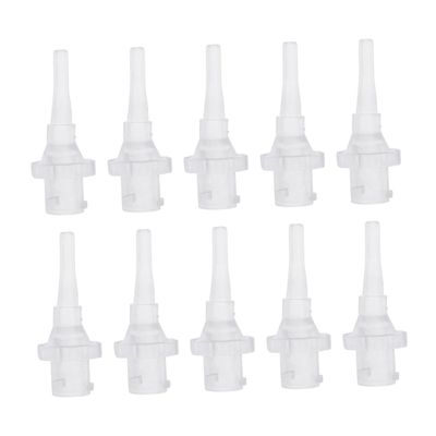 COLLBATH 10pcs Disposable Ear Washer Tips Replacement Ear Wash Tubes for Adults Portable and Easy to Use