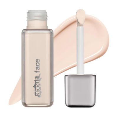 about-face THE PERFORMER Skin-Focused Foundation F1Neutral  Medium Coverage, Long-Wear, Breathable & Buildable Base  Clean, Vegan, Hydrating Formula with Blue Agave & Chlorella  1.08oz