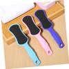 ADOCARN 6 Pcs Foot Scrubber Exfoliating Foot Files for Dead Skin Removal User Friendly Handle Sturdy Design for Pedicures Includes Blue Pink Purple Colors view 3