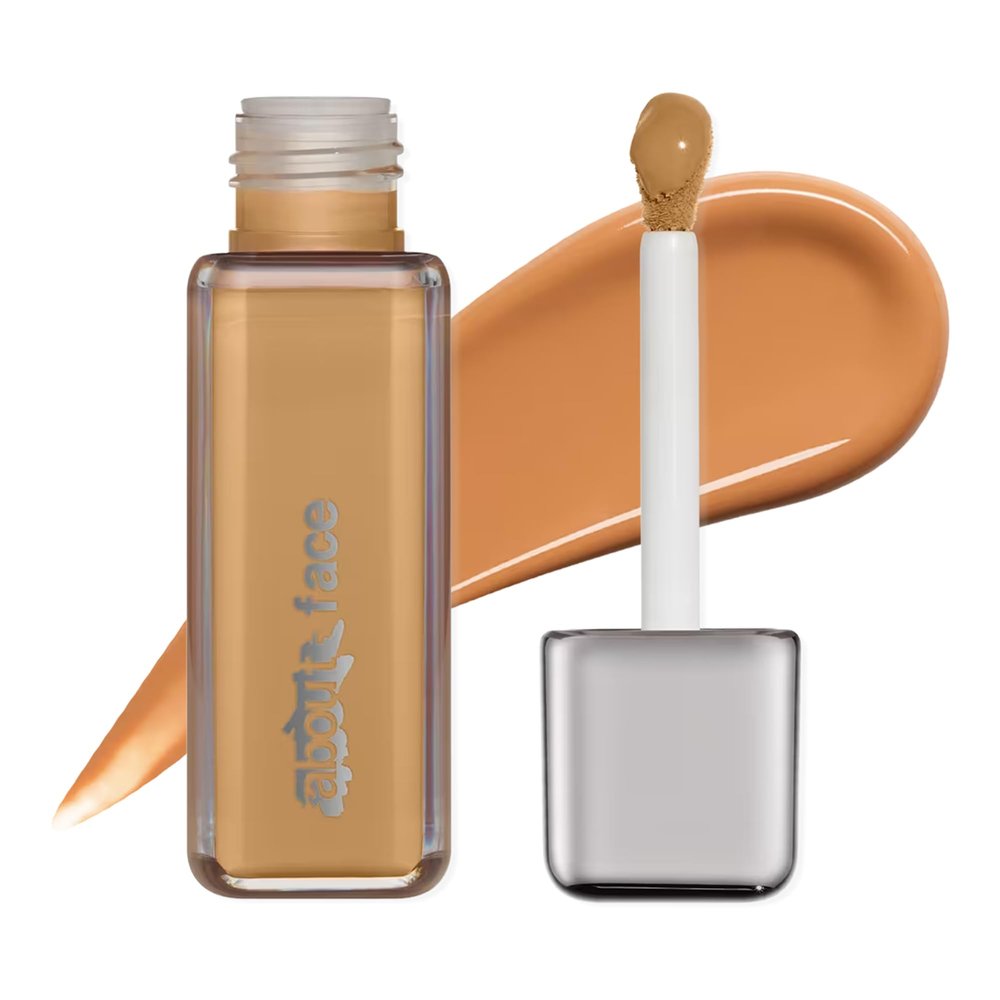 about-face THE PERFORMER Skin-Focused Foundation MD1Neutral  Medium Coverage, Long-Wear, Breathable & Buildable Base  Clean, Vegan, Hydrating Formula with Blue Agave & Chlorella  1.08oz