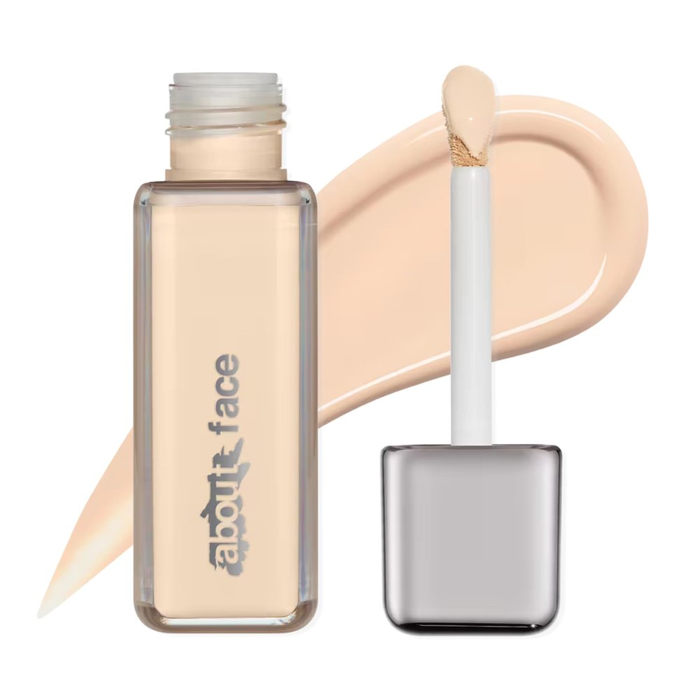 about-face THE PERFORMER Skin-Focused Foundation L1Neutral  Medium Coverage, Long-Wear, Breathable & Buildable Base  Clean, Vegan, Hydrating Formula with Blue Agave & Chlorella  1.08oz