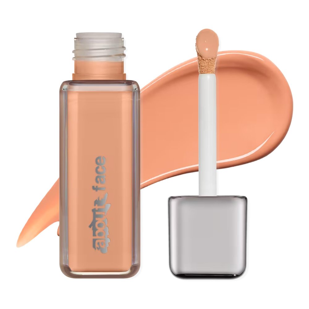 about-face THE PERFORMER Skin-Focused Foundation M2Cool  Medium Coverage, Long-Wear, Breathable & Buildable Base  Clean, Vegan, Hydrating Formula with Blue Agave & Chlorella  1.08oz
