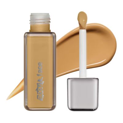 about-face THE PERFORMER Skin-Focused Foundation M2Olive  Medium Coverage, Long-Wear, Breathable & Buildable Base  Clean, Vegan, Hydrating Formula with Blue Agave & Chlorella  1.08oz