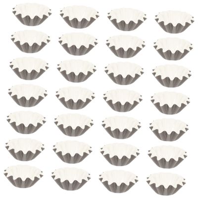 MUCKLILY 50pcs Heat Resistant Candle Wax Melt Liners Tray Leakproof PET Wax Warmer Inserts for Electric Warmers High Temperature Resistant Suitable for Home Aromatherapy