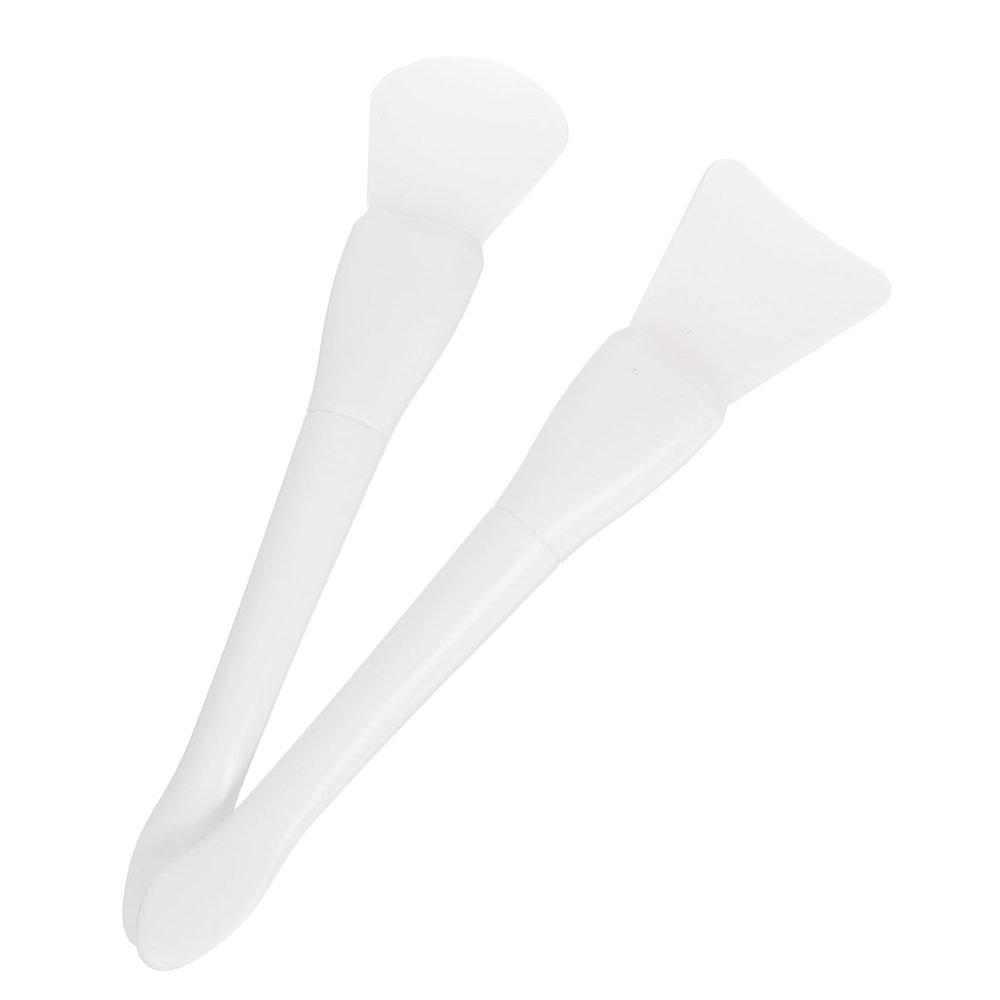 DOITOOL 2pcs Silicone Spatula: Wax Seal Stamp Cleaning Utensil - Heat-Resistant Wax Seal Tool - Portable Scraper Spoon for Silicone Crafts