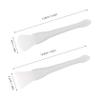 DOITOOL 2pcs Silicone Spatula: Wax Seal Stamp Cleaning Utensil - Heat-Resistant Wax Seal Tool - Portable Scraper Spoon for Silicone Crafts view 2
