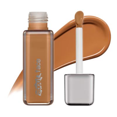 about-face THE PERFORMER Skin-Focused Foundation MD2Neutral  Medium Coverage, Long-Wear, Breathable & Buildable Base  Clean, Vegan, Hydrating Formula with Blue Agave & Chlorella  1.08oz