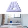 predolo SPA Massage Table Pad Bed Mat with Face Opening for Beauty Treatment in Hotels, White view 2