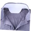20pcs Self-adhesive Boat Shape Collar Sweat Pads Non-woven view 3