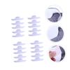 20pcs Self-adhesive Boat Shape Collar Sweat Pads Non-woven view 4
