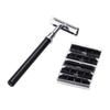 GALPADA Hand Shaver Razor Kit for Men with Heavy Shaving Soap Bowl Durable Brush and Rust Stand present for Dad Boyfriend or Husband Easy Control and Smooth Shaving Experience view 1