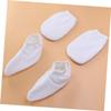FRCOLOR 2pairs Cover Therapy Insulated Gloves for Hand Foot Paraffin Wax Gloves Washable Mitts Snap Closure for Heat Therapy view 2