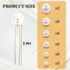 36 Pcs Pearl Hair Pins Set, Elegant Wedding Hair Accessories with Varied Pearl Sizes, Bridal Hair Clips for Women and Bridesmaids (Gold) view 2