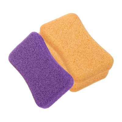 AUTSUPPL 3Pcs Natural Pumice Rubbing Stone for Foot Care Exfoliating Grinding Tool for Dead Skin Removal Skin Friendly Foot Accessories in Random Colors Random Color