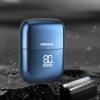Portable Electric Foil Shaves, Mini Electric Razor with LED Display, Precision Blades, IPX7 Waterproof, Rechargeable Shavers for Men Travel Facial Hair Groomer (Diamond Blue, 1pcs) view 1