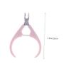 BESTYASH Manicure Cuticle Nippers Professional Cuticle Trimmers Easy-grip Handles Sharp Jaw Clipper view 2