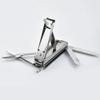 4-in-1 Folding Nail Care Kit - Stainless Steel Multi-Function Nail Clipper and Scissors Set view 2