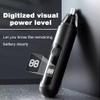 Ear and Nose Hair Trimmer Clipper for Men Women, USB Rechargeable Professional Painless Eyebrow & Facial & Ear & Nose Hair Trimmer, LED Display Dual Edge Blades for Easy Cleansing view 4