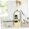 Amosfun Makeup Brush Holder Lid Rotating Organizer for Desktop Makeup Brush Cup view 4