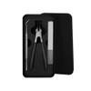 25 Angled Nail Clippers Set - Splash-Resistant Toenail Trimmer with Ergonomic Design (black) view 1