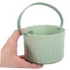 WRITWAA Silicone Scrubber Cleaning Brush Makeup Brush Cleaning Bowl Esthetician Tool view 4