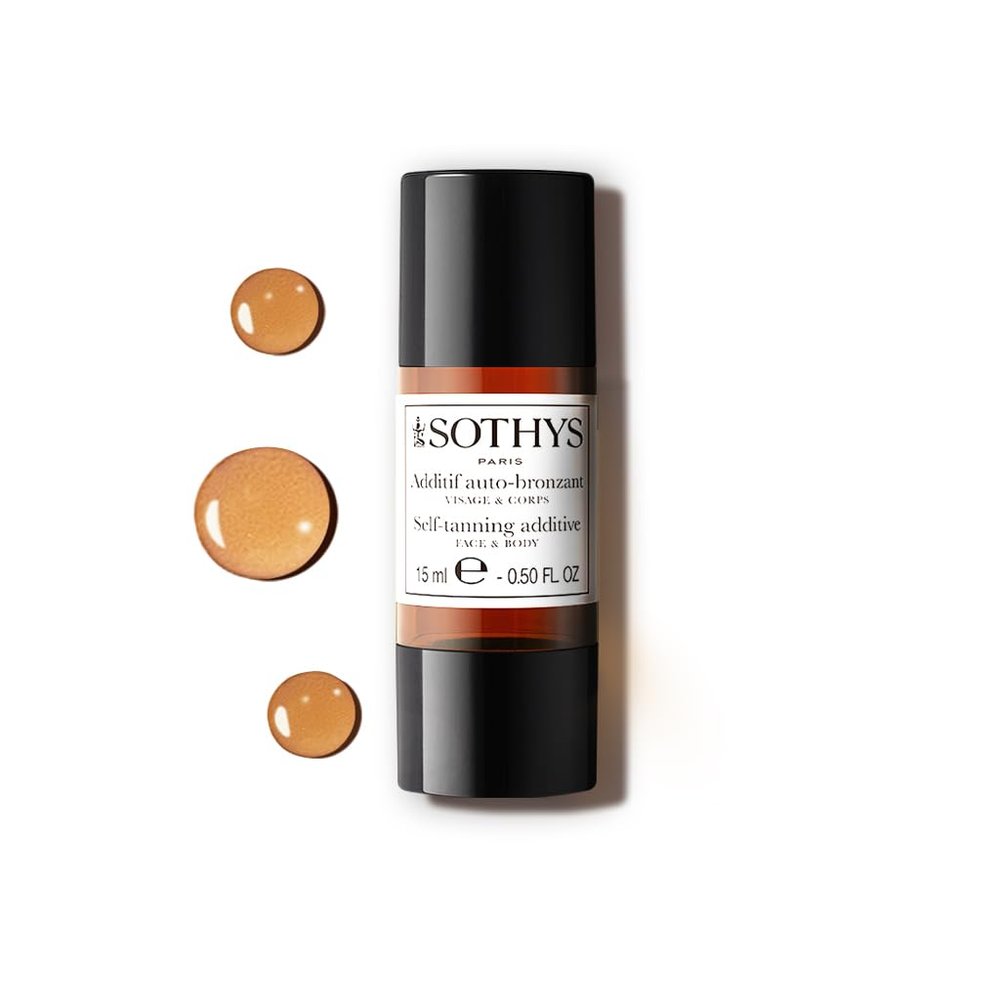 SOTHYS Self-Tanning Additive Face & Body | Sunless Tan Drops for a Buildable, Natural-Looking Glow | Gradual Tanning for All Skin Types