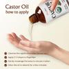BodyJ4You Organic Oil Trio 100% Pure USDA Natural Tea Tree Jojoba Castor Oils for Skin Hair Scalp Face Eyebrow Eyelash Care Undiluted Non-GMO Cold Pressed Aromatherapy Beauty Essentials view 2