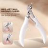 Precision Nail Trimming Tool - Sharp Edge Clipper for Cuticle and Nail Care view 2