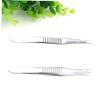 CALLARON 2pcs Stainless Steel Eyebrow Tweezers Fine Hair Removal Tweezers Tip to Clean Portable Makeup Tool Random Color view 4