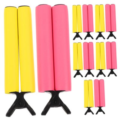 BATHVEVE Hairdressing Perm Rods Insulation Pads 12pcs Sponge Curling Rollers for Hair Styling Heat-Resistant Curlers for Salon Use Suitable for Hair Types