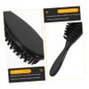 COLLBATH 4Pcs Beard Care Brush Durable Nylon Wood Grooming Tool for Men Compact Barber Brush for Easy Beard Cleaning Maintenance view 3