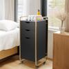 Beauty Salon Trolley Cart, Rolling Salon Station for Hair Stylist with 360 Wheels, SalonTable with 3 Drawers, Stylist Storage Cabinet for Spa Hair Barbershop Equipment view 3