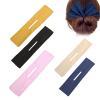 5 Pieces Hair Bun Maker,Bun Makers for Women's Hair Twist Hair Clips Lazy Hair Curler Bun Maker,Messy Bun Maker for Women's Long Thick or Thin Hair (Ginger Yellow,Black,Beige,Pink,Navy Blue) view 1