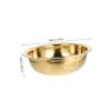 STOBOK Thickened Stainless Steel Basin Heavy Duty Dish Washing Tub Vegetable Bowl for Kitchen Bathroom view 2