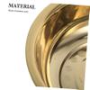 STOBOK Thickened Stainless Steel Basin Heavy Duty Dish Washing Tub Vegetable Bowl for Kitchen Bathroom view 3