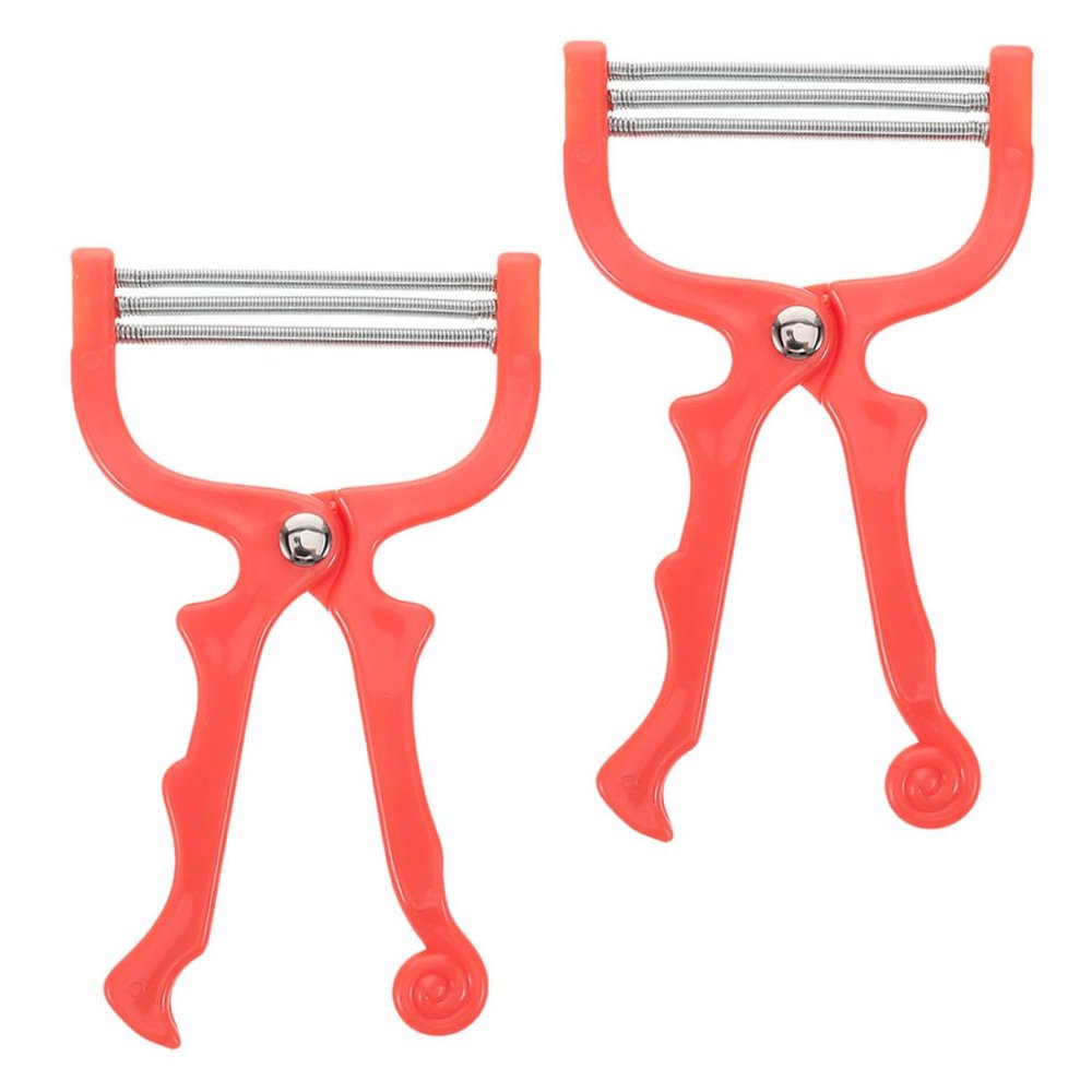 NOLITOY 2pcs Manual Facial Hair Remover Spring Epilator Tool for Women Portable Hair Removal Device for Upper Lip Chin Cheeks Achieve Smooth Skin with Easy Threading