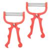 NOLITOY 2pcs Manual Facial Hair Remover Spring Epilator Tool for Women Portable Hair Removal Device for Upper Lip Chin Cheeks Achieve Smooth Skin with Easy Threading view 1