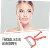 NOLITOY 2pcs Manual Facial Hair Remover Spring Epilator Tool for Women Portable Hair Removal Device for Upper Lip Chin Cheeks Achieve Smooth Skin with Easy Threading view 3