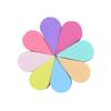 ADOCARN 8pcs Petal-Shaped Facial Cleaning Sponge Puff Set Multi-Color Makeup Powder Applicators for Smooth Skin Care and Daily Cleansing view 1