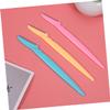 Beaupretty 24pcs Stainless Steel Manual Eyebrow Razor Compact Trimmer for Women Men Colour Mixture Grooming Shaver view 3