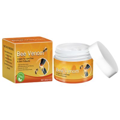 Bee Venom Skin Treatment Cream, 2025 New Bee Venom Hydrating Moisturizing Repair Cream for All Skin Types, Natural Formula Gentle and Non-irritating, 1oz
