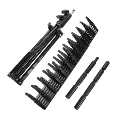 OATIPHO Braiding Hair Rack Adjustable Metal Hair Extension Holder for Dreadlocks Durable Stand Display for Easy Hairstyling for Braiding Techniques
