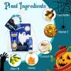 50 Pack Halloween Hand Cream, Facial Mask and Lip Balm Set, Bulk Halloween Gifts for Women, Halloween Decorations, Halloween Party Favors, Halloween Basket Stuffers and Halloween Skincare view 3
