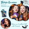 50 Pack Halloween Hand Cream, Facial Mask and Lip Balm Set, Bulk Halloween Gifts for Women, Halloween Decorations, Halloween Party Favors, Halloween Basket Stuffers and Halloween Skincare view 4